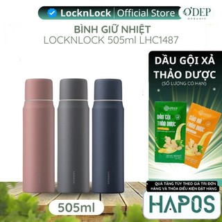  Bình giữ nhiệt 505ml Maman LocknLock Chính hãng giữ nhiệt lâu nắp kín có thể thay thế cốc LHC1487 - HAPOS HOME 
