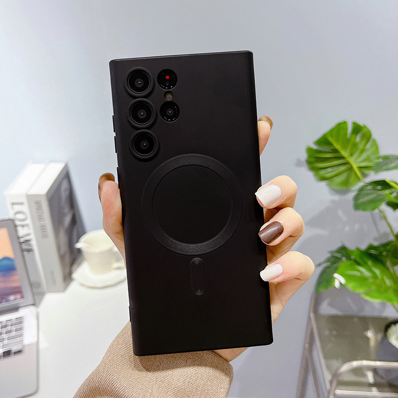 Ốp Lưng Matte Armor Cho Samsung S22 S21 S20 Ultra S21 S21 + S20 + S20Ultra S20 FE Ốp Từ Tính Cho S20