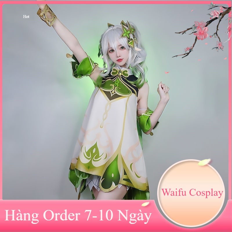 [Order 7-10 Ngày] Trang Phục Hoá Trang Cosplay Nahida (Genshin Impact)(Cosplay)
