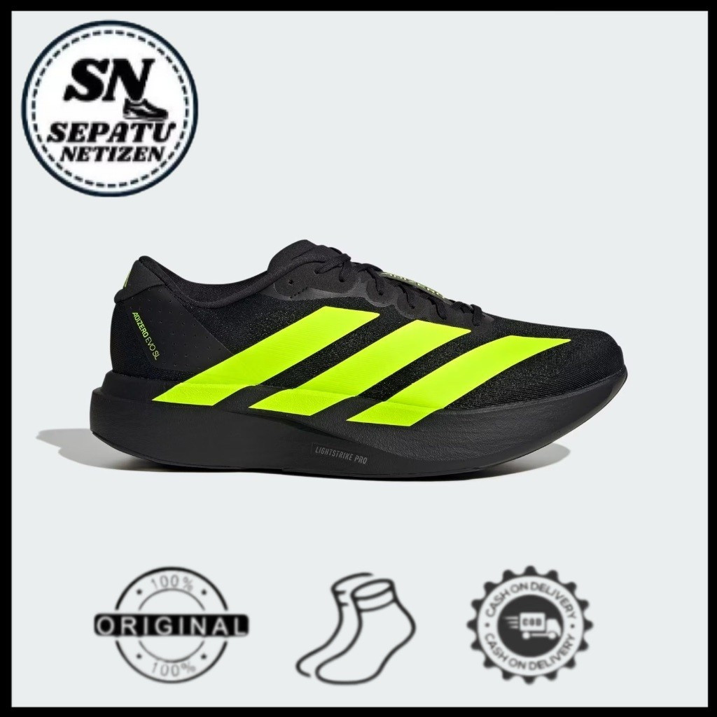 Adidas Adizero Evo SL Lucid Lemon GỐC