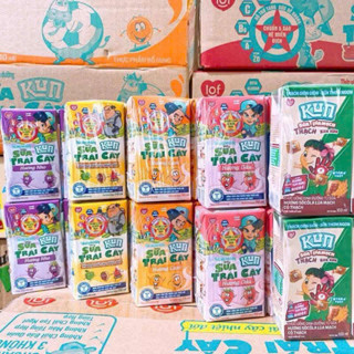 Sữa trái cây KUN các vị thùng 48 hộp x 110ml