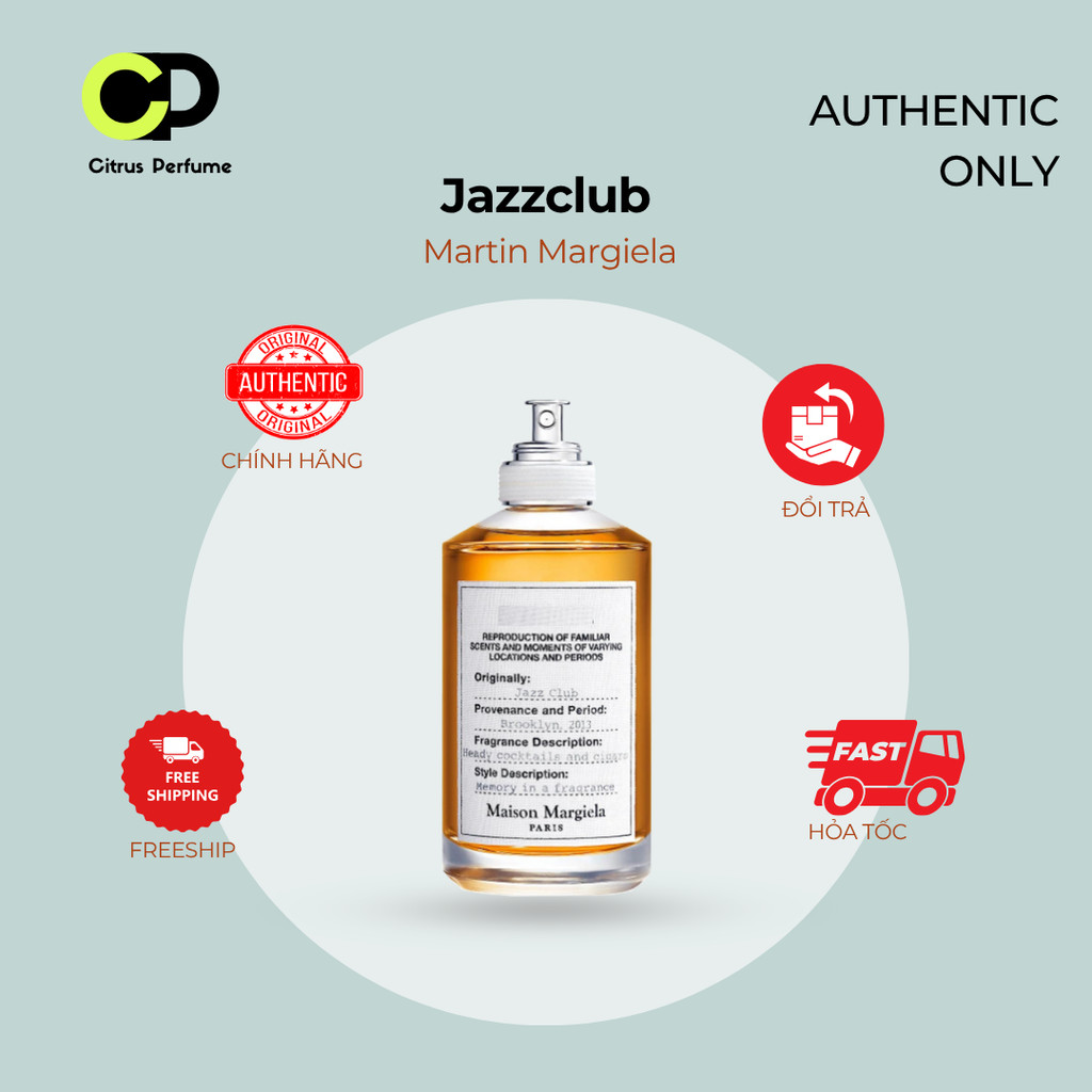 10mlRẹp Jazzclub Nước hoa Unisex | Citrus Perfume