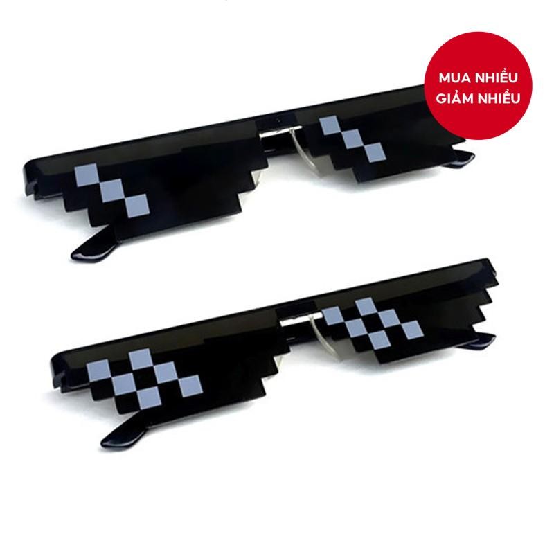 Kính Mát Ngộ nghĩnh Ống Kính Khảm Cosplay Kính Mắt Hip Hop Cho Nam Nữ