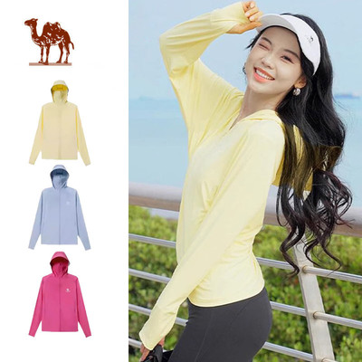 Quần áo chống nắng CAMEL CROWN  dành cho nam và nữ Áo khoác chống tia cực tím ngoài trời mỏng