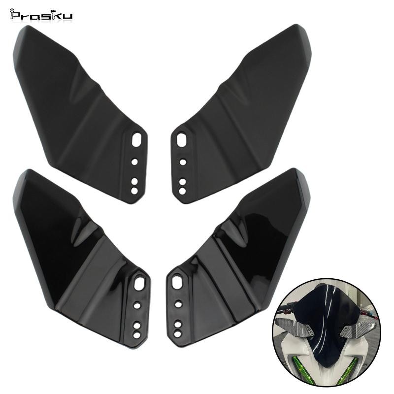Prasku Khí Động Học Winglet 1 Cặp Fairing Winglet Xe Máy Cho 250 300 400 ZX6R ZX10R