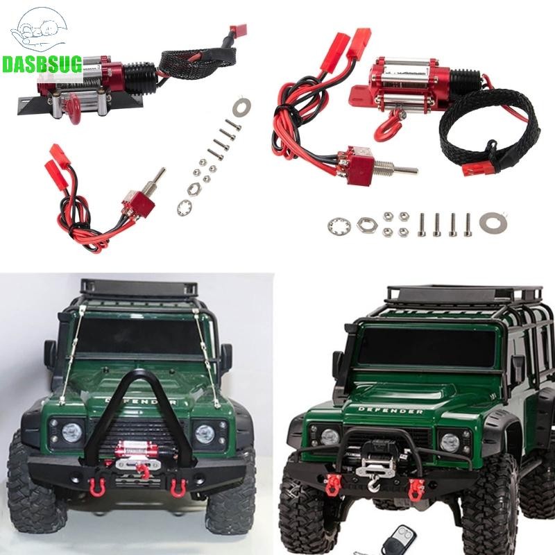 DASBSUG Tời cho xe mô hình RC 1 10 RC Xe leo núi cho SCX10 90046