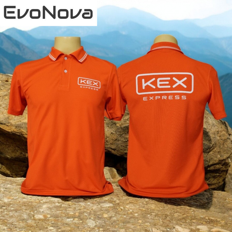 Kerry Express KERRY Áo polo tay ngắn dành cho công nhân giao hàng Thoáng khí Độ ẩm Wicking Nhân viên