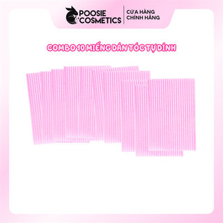 Set 10 miếng dán tóc tự dính Jary Hair Sticker, Miếng dán rửa mặt