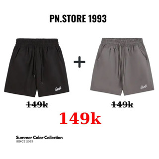 Combo 2 Quần short kaki Slamble PN.STORE 1993  nam nữ trên gối