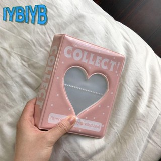 Album Ảnh IYLIYB, Hộp Đựng Photocard PVC Rỗng, Trái Tim Tình Yêu 64 Túi Thẻ Tên Sách Nữ
