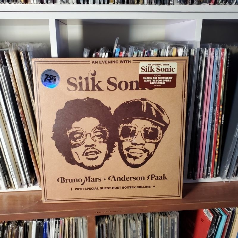 An Evening With Silk Sonic - Bruno Mars, Anderson Paak  Vinyl đĩa than