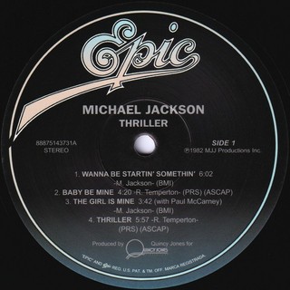 Michael Jackson ‎– Thriller vinyl   đĩa than