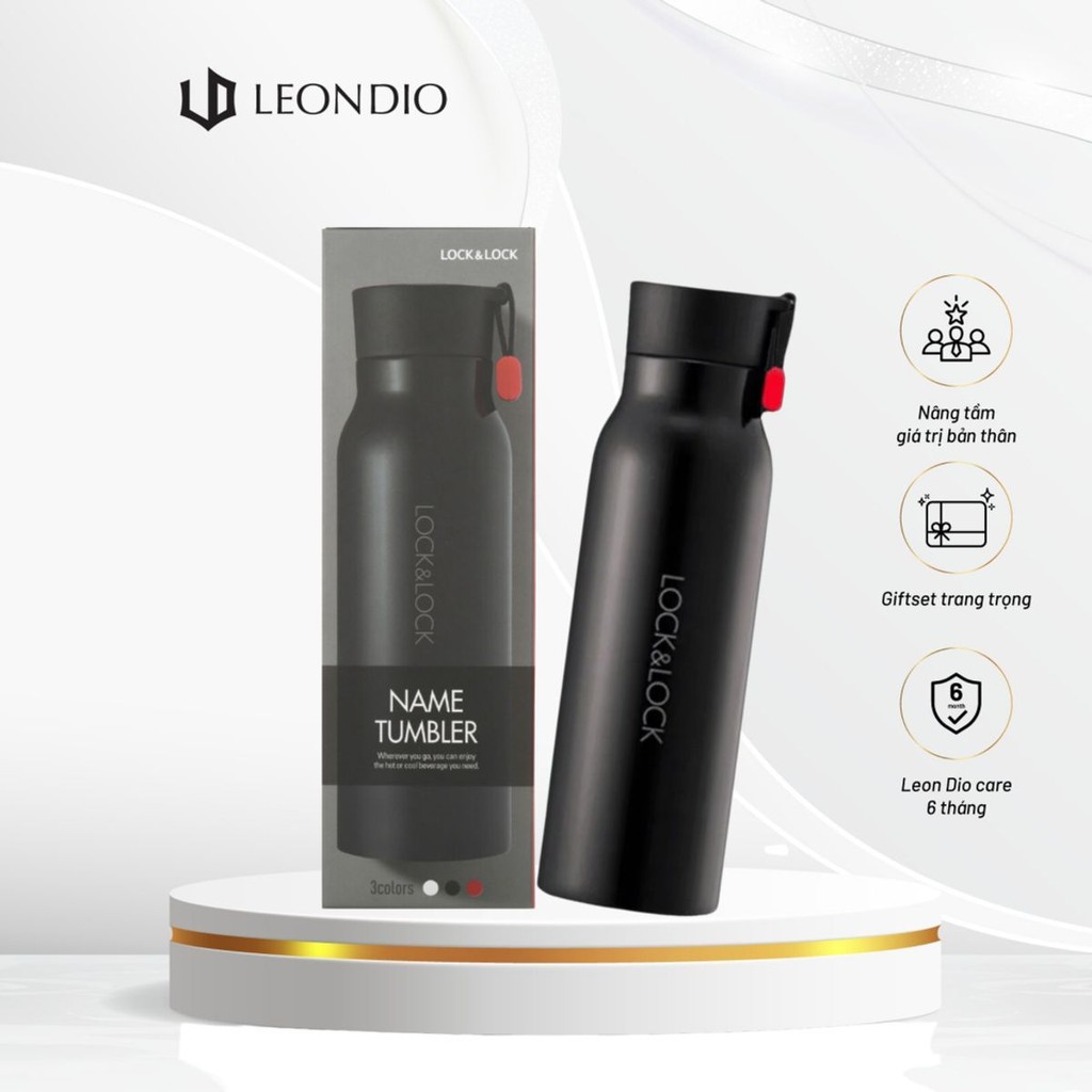 Bình giữ nhiêt LnL - 500ml - LHC4125B (Đen)