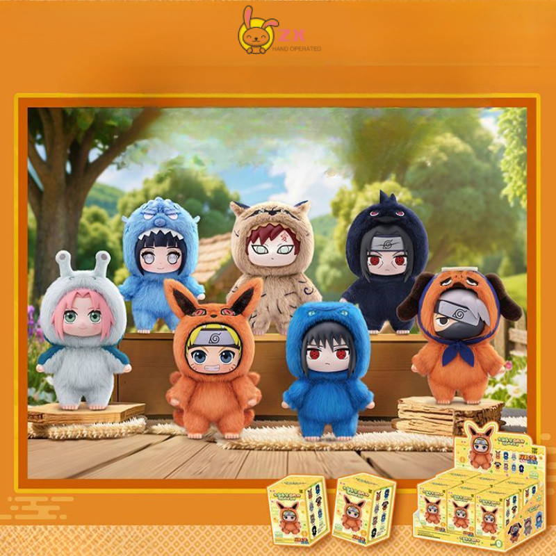 Naruto Shippuden Blind Box Dễ Thương Quái Vật Đảng Vinyl Sang Trọng Quà Tặng Ngày Trẻ Em