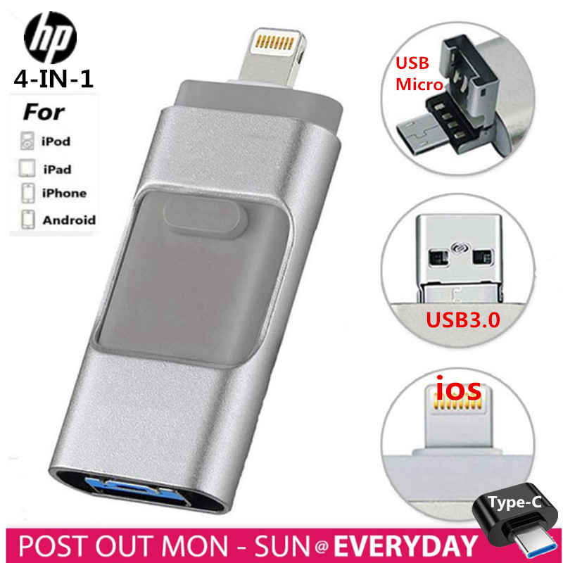 2TB 1TB, Ổ đĩa flash USB Pendrive iP / ho / ne OTG 32GB Pendrive 3.0 Cle USB flash drive cho iPhone 