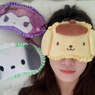 YOWEI Sanrio Phim Hoạt Hình Nhấp Nháy Mắt Phong Cách Nhật Bản Miếng Dán Mắt Kuromi My Melody Pochacco Cinnamoroll Ngủ Bịt Mắt Cho Bé Gái VN