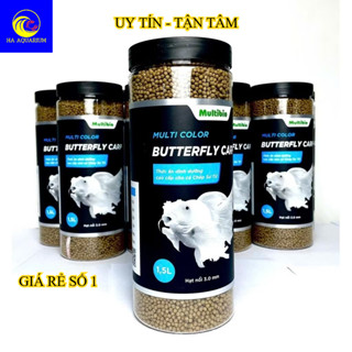 Cám Multi Color Butterfly Carp hạt chìm và  - Thức ăn chuyên dụng cho Chép Sư Tử