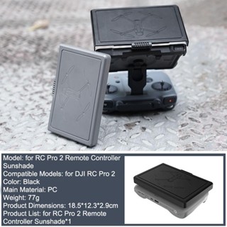 Tấm Bảo Vệ Che Nắng Cho RC Pro 2, Tấm Che Nắng Cho DJI Mavic 4 Pro RC Pro 2 Điều Khiển Từ Xa Sun Hood Bảo Vệ Màn Hình Vỏ Drone Phụ Kiện