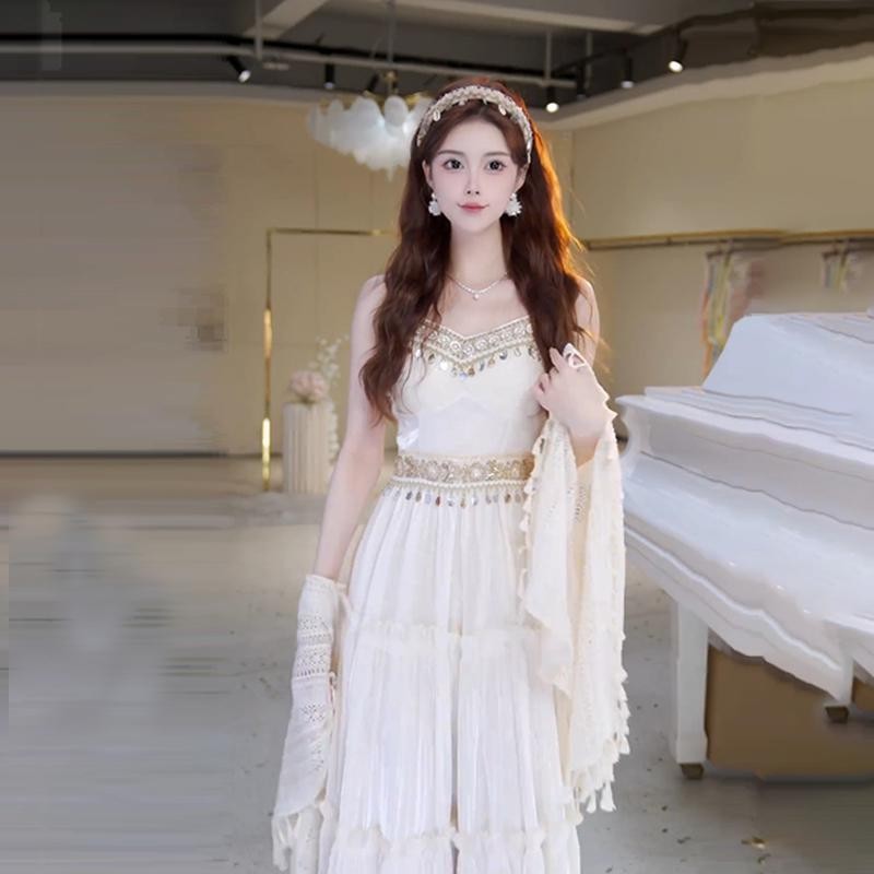 Đầm eo hẹp Bohemian Flow Sling