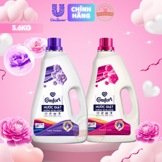 Nước Giặt Comfort Dưỡng Vải Đa Năng Sạch Thơm Tươi Màu - Can 3.6KG