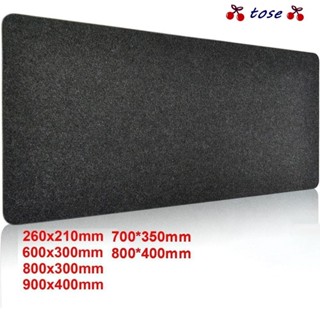 Thảm lót chuột bàn phím TOSE, Phụ kiện chơi game chống vết bẩn Tấm lót chuột nỉ len, Thảm viết kích thước lớn mềm chất lượng cao Tấm bảo vệ bàn máy tính Văn phòng tại nhà