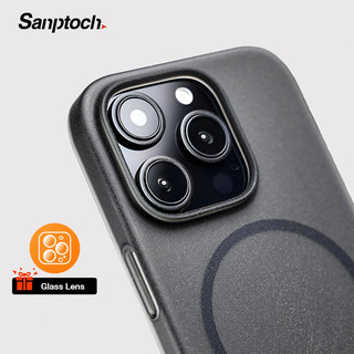  Ốp điện thoại họa tiết mờ bằng đá sa thạch Sanptoch cho iPhone 16   15   14   13   12 Pro Max Tương thích với Vỏ bảo vệ PC mờ từ tính Vỏ bảo vệ PC siêu mỏng 