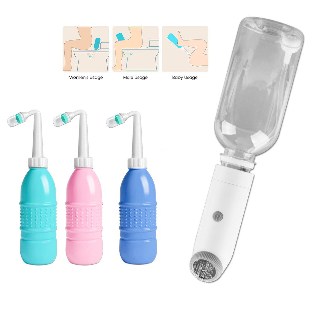 Xịt Bidet cầm tay bằng điện Bidet du lịch cầm tay để làm sạch vệ sinh có túi