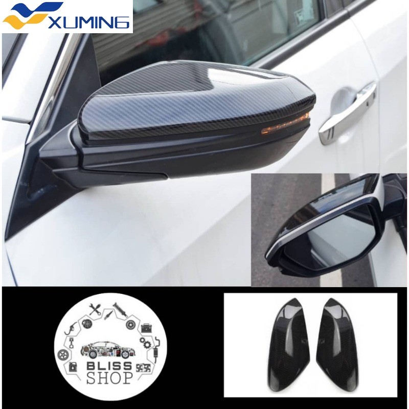 XM HONDA CIVIC FC * CARBON * BÌA GƯƠNG BÊN