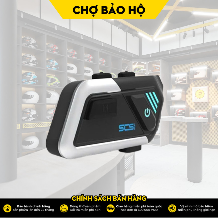 [Chính hãng] [Ảnh thật] TAI NGHE BLUETOOTH SCS S9XM