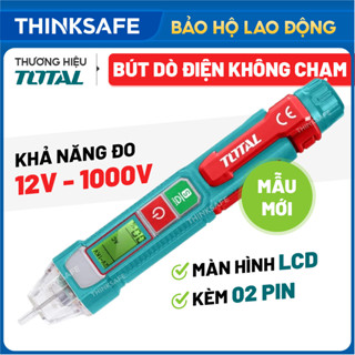 Bút thử điện cảm ứng AC 300V - 1000V TOTAL mẫu mới dò không chạm, phân biệt dây nóng nguội, bút dò diện thông minh