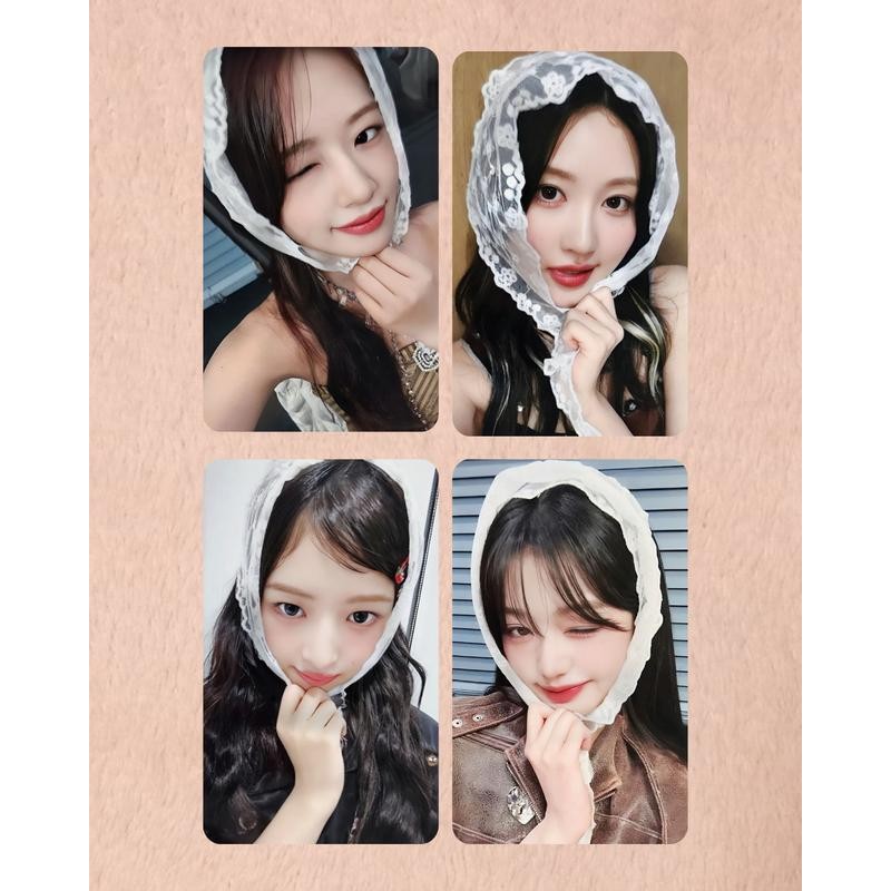 IVE EMPATHY (MAKESTAR FANSIGN EVENTS) - Card des unoff ảnh bo góc idol IVE - chuyên in card theo yêu