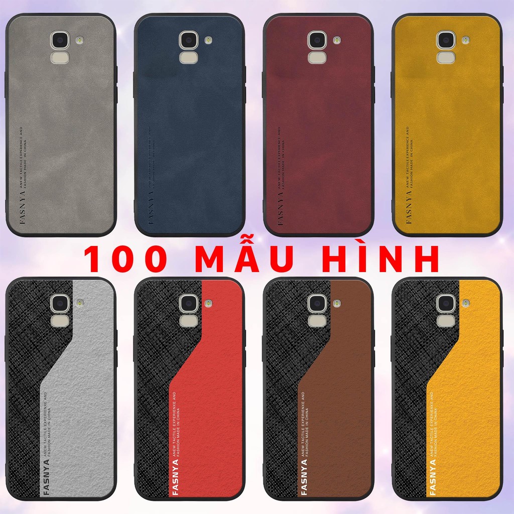 Ốp lưng dẻo Samsung J6 2018 (J600) - giả màu họa tiết da bò chặn màu cá tính đơn giản sang trọng