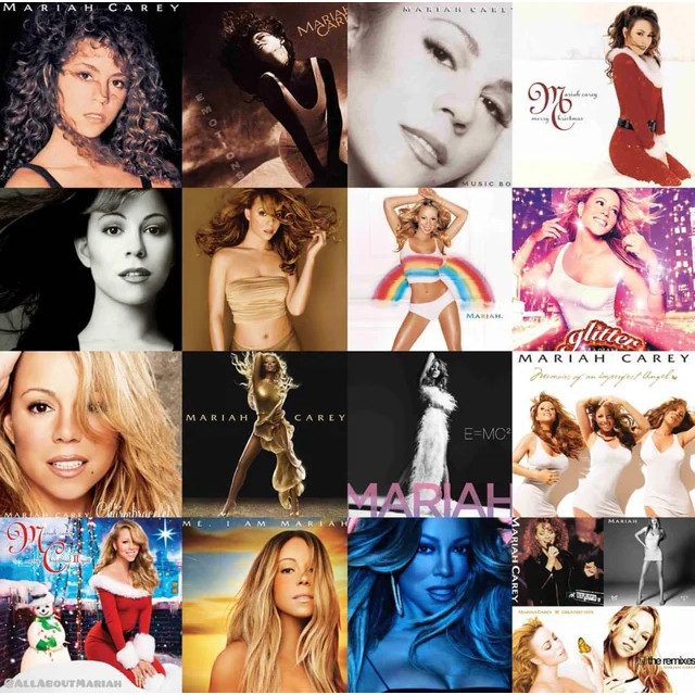 Mariah Carey cd cds album đĩa gốc