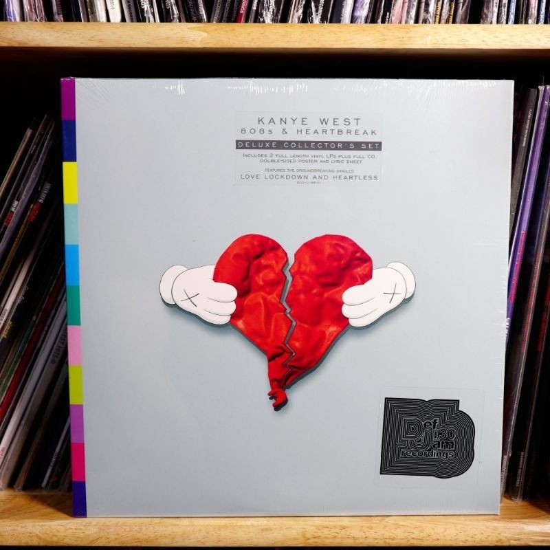 Kanye West – '808s & Heartbreak' 2LP vinyl + cd