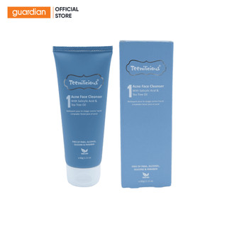  Sữa Rửa Mặt Hỗ Trợ Giảm Mụn Và Làm Dịu Da Teenilicious Acne Face Cleanser 60G | Guardian Việt Nam 