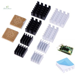 [Nhà Điện] 5 Cái Cho Raspberry Pi 2 / 3 / 4 3B + 4B Bộ Tản Nhiệt Nhôm mới