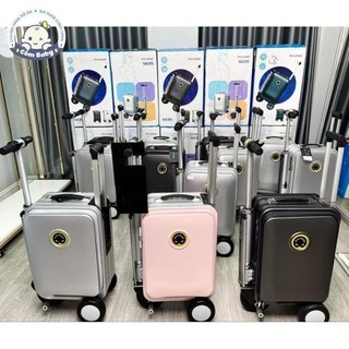 Có Sẵn - Vali điện Scooter - Vali Blackpink vali du lịch thông minh kiêm xe điện Hàn Quốc
