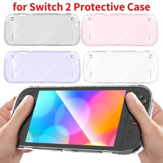 Ốp TPU Trong Suốt Cho Nintendo Cho Switch 2 Vỏ Bảo Vệ Chống Sốc Mềm Trong Suốt Cho Switch 2 Máy Chơi Game Cầm Tay