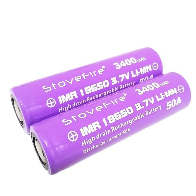 achun.vn - CELL PIN Stovefire 18350 - 1100mAh - 1500mAh 2500mAh 3400mAh  5000Mah 3.7V xả 30A