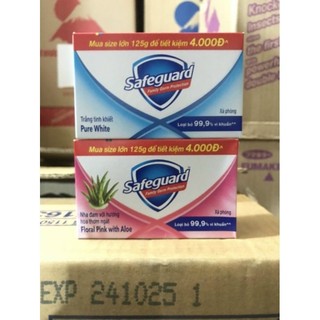  Combo 4 Xà phòng  Xà bông cục Safeguard 115g 