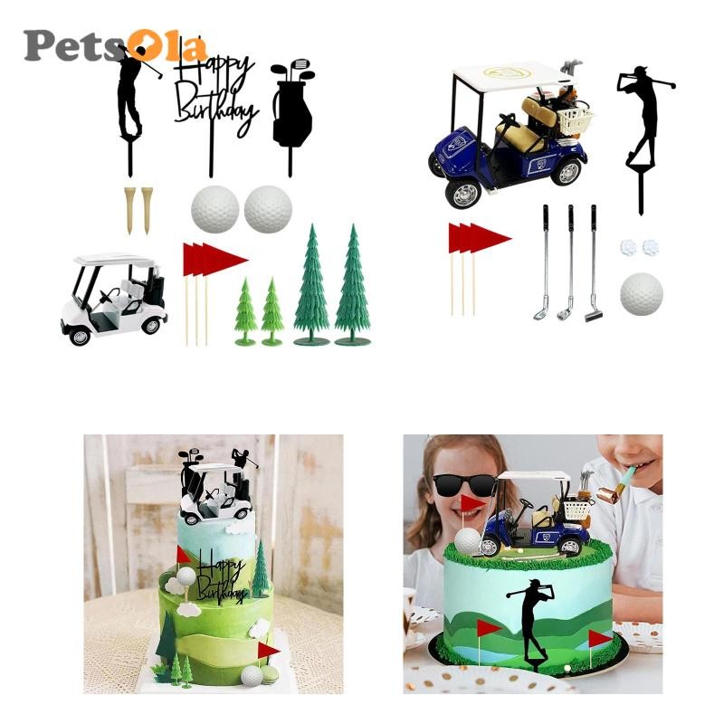 Bánh Sinh Nhật Golf Toppers Cho Nam Kỷ Niệm Ngày Của Cha