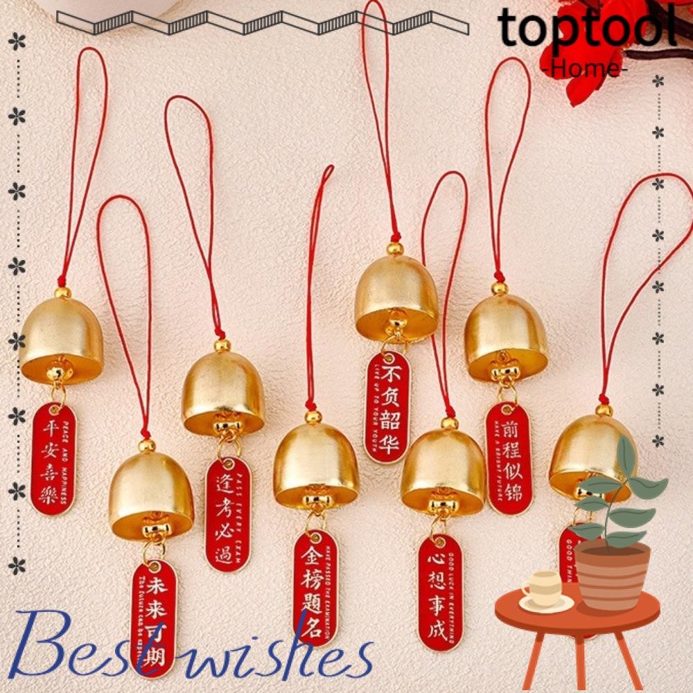 Chuông gió TOPTOOL, Jingle Ornament DIY Jingle Bell, Chuông đồng treo 2,8cm Trang trí nội thất