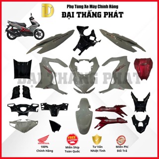   Có bán lẻ  Dàn áo xe Air Blade 125cc K2Z K3A  4Val  năm 2025 màu Xám Đỏ Đen -NHC60P-phiên bản Thể thao chính hãng Honda 