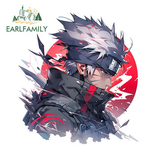  EARLFAMILY Naruto Xe Miếng Dán Cá Tính Sáng Tạo Tủ Lạnh Laptop Trunk PVC Decal Nghệ Thuật Thú Vị Tắc Xước Phụ Kiện Xe Hơi 