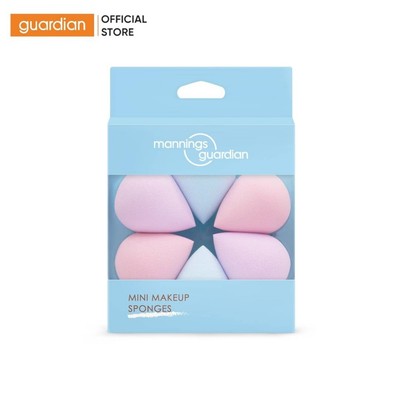 Bông Mút Trang Điểm Mini Hình Giọt Nước Guardian Mini Blending Sponges Mini Hộp 6 Cái