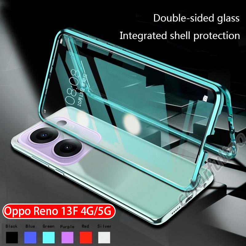 Ốp Điện Thoại Oppo Reno 13F 5G Cho Oppo Reno 13F Reno13 F Reno13F 4G 5G 2025 Flip Cover Kim Loại Kín