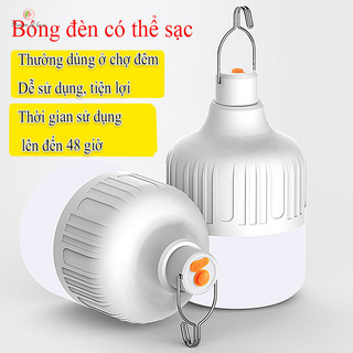  Đèn LED DREAMOFLOVE Bóng đèn LED cường độ ánh sáng cao cung cấp ánh sáng cho chợ đêm Đèn tròn đầu cắm USB tiện lợi. 