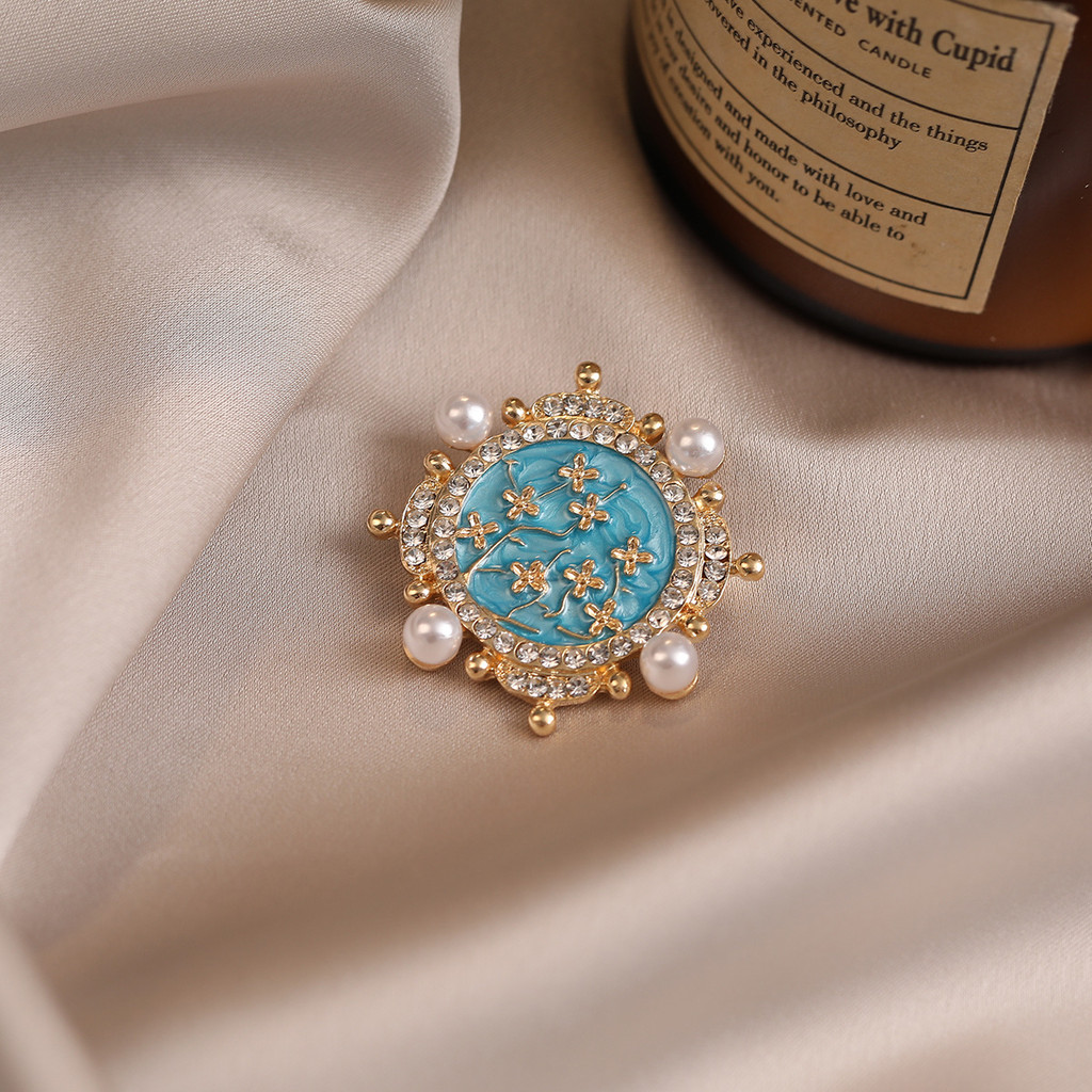 Trâm cài hoa mai cố định phụ kiện quần áo