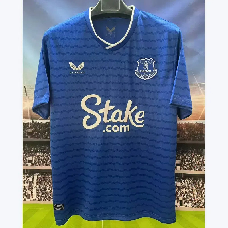 Áo sơ mi bóng đá ngắn tay Everton Home Jersey 2025 / 26 S-4XL