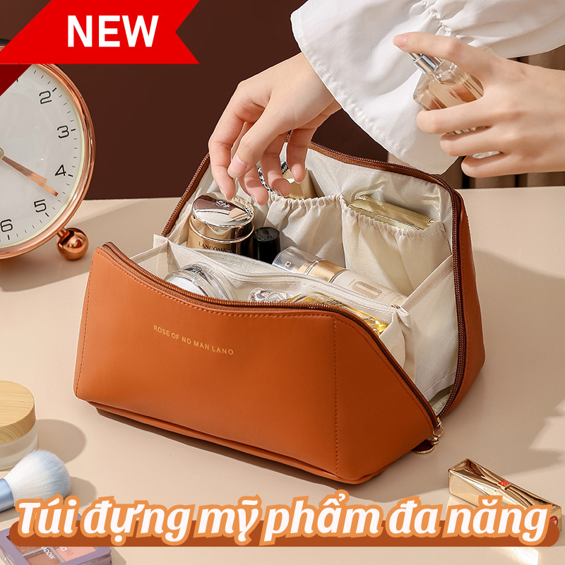 Túi Trang Điểm Dáng Gối Joful Home – Thiết Kế Tinh Tế, Đựng Gọn Đồ Makeup & Phụ Kiện